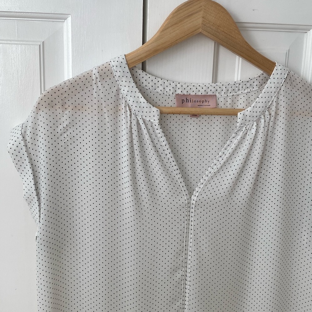 Philosophy Women’s Blouse Chiffon Shirt